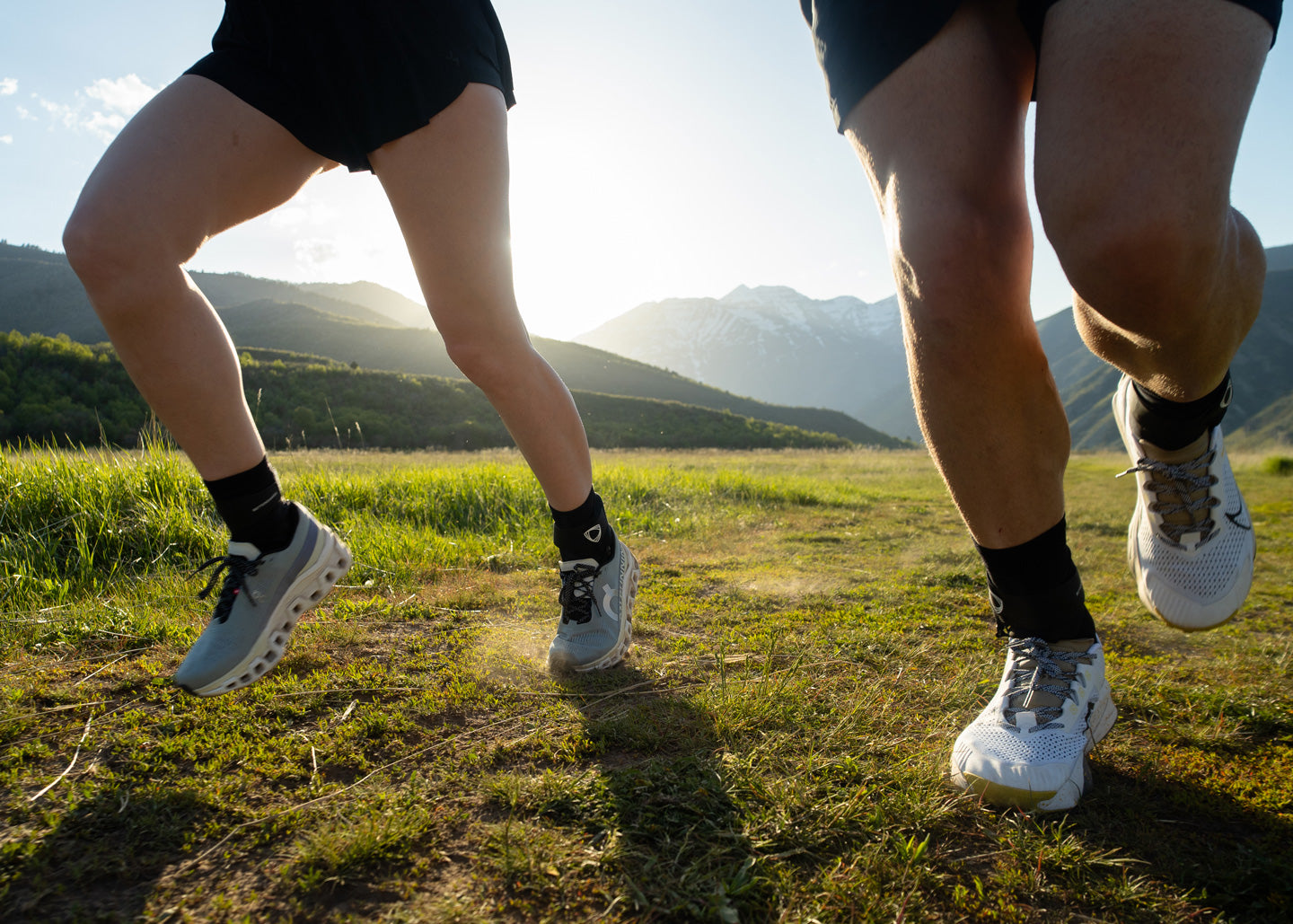 Trail running ankle braces