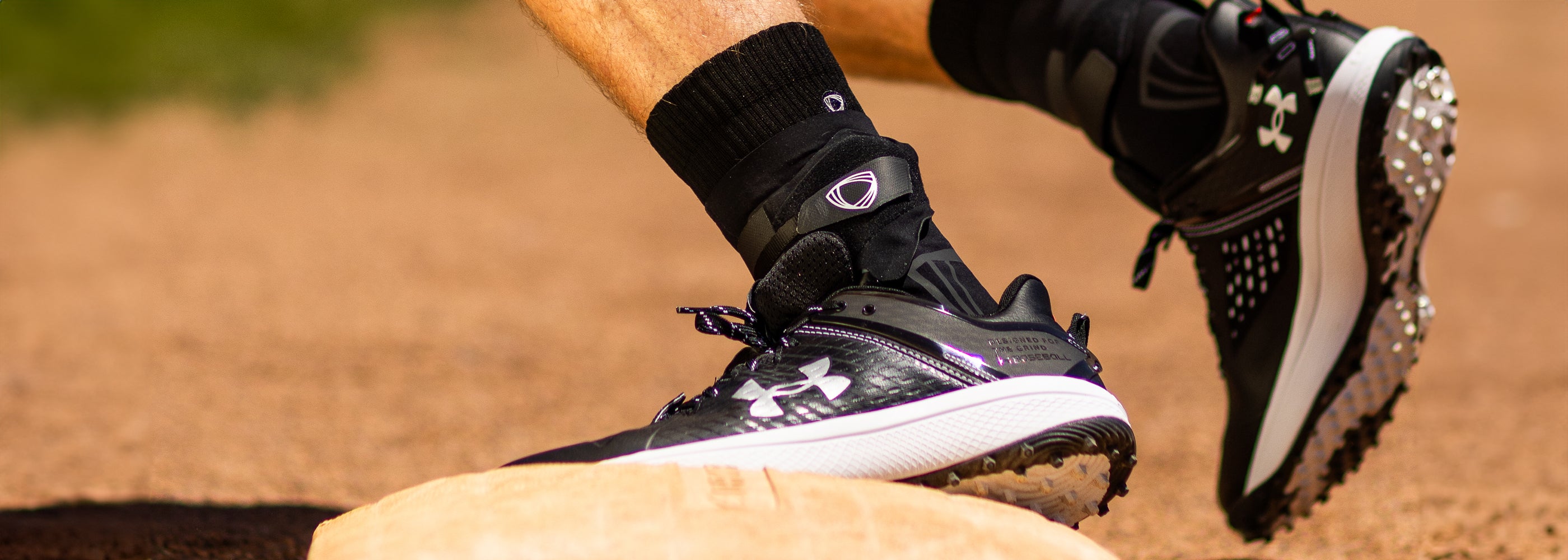 Baseball ankle brace
