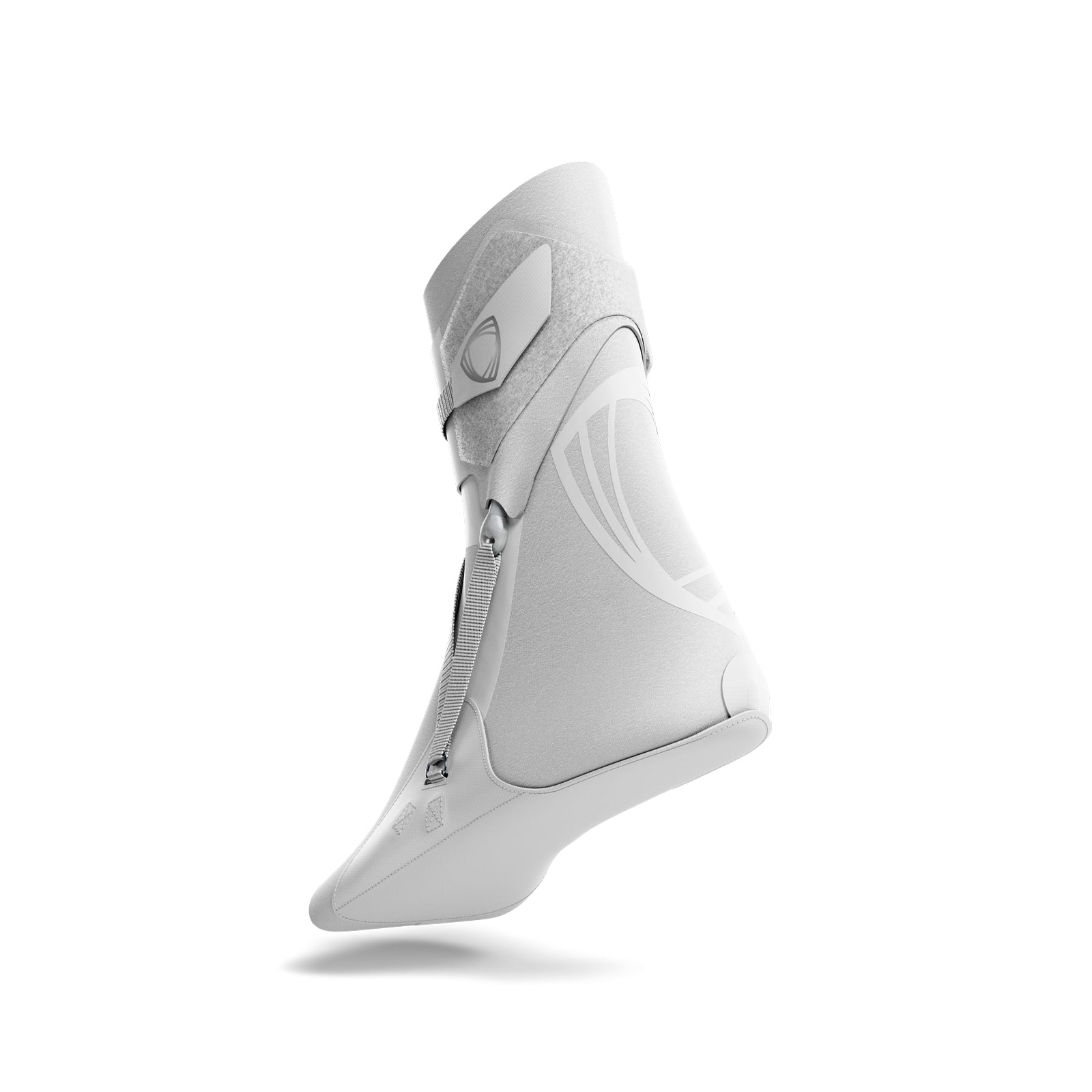 White ankle brace: The BetterGuard 3.0 best ankle brace for sports ankle support. Best way to heal a sprained ankle overnight. #color_white