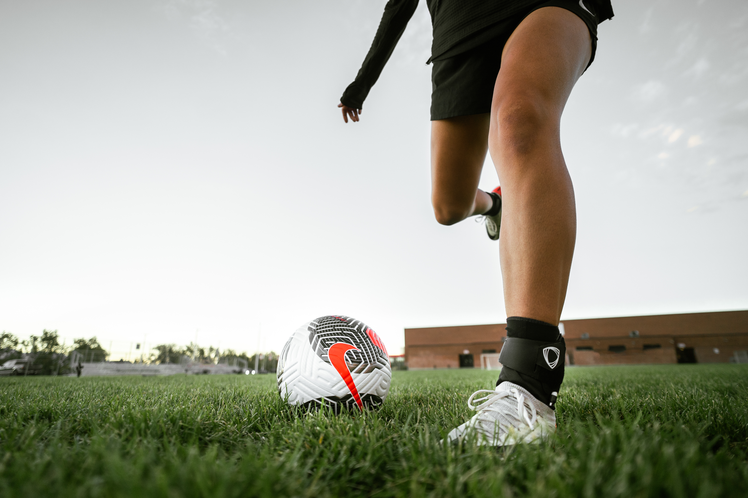 Soccer ankle brace