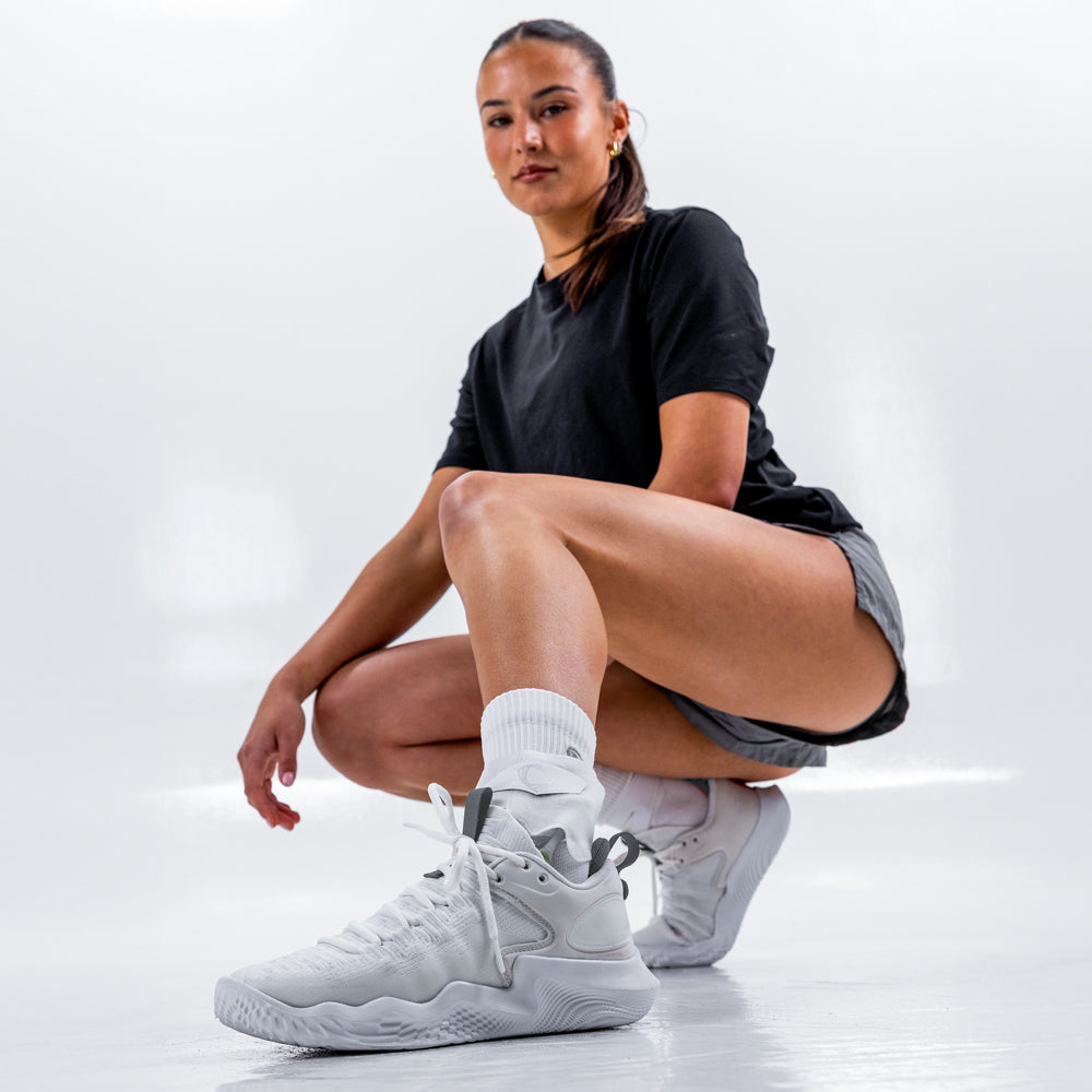 White ankle braces for sports #color_white