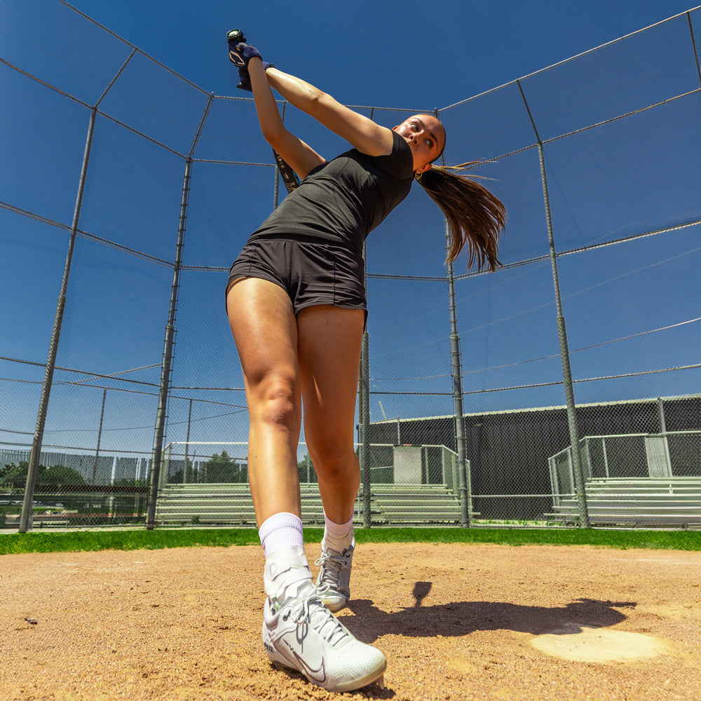 Ankle support for baseball and softball players
