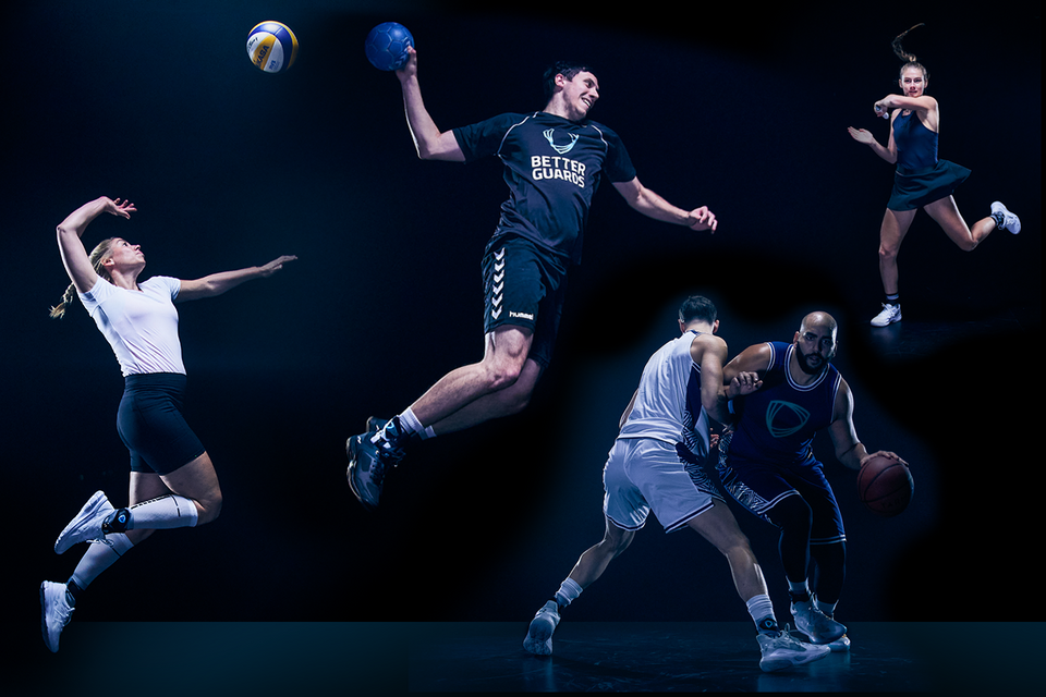 The BetterGuard in Action - Volleyball, Handball, Basketball, Tennis