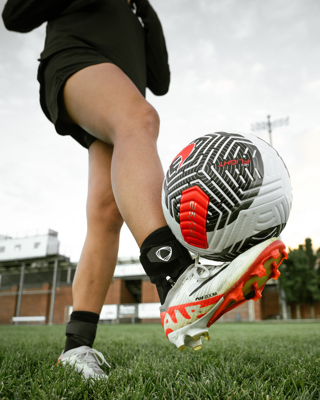 Soccer ankle brace