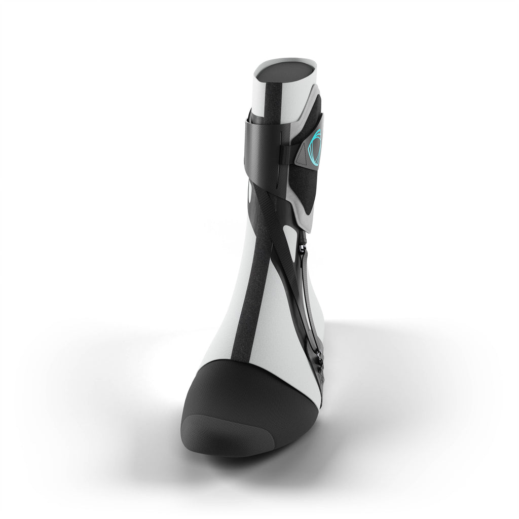 The best ankle brace for all sports ankle support. Front view. #color_gray